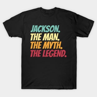 Jackson The Man The Myth The Legend T-Shirt